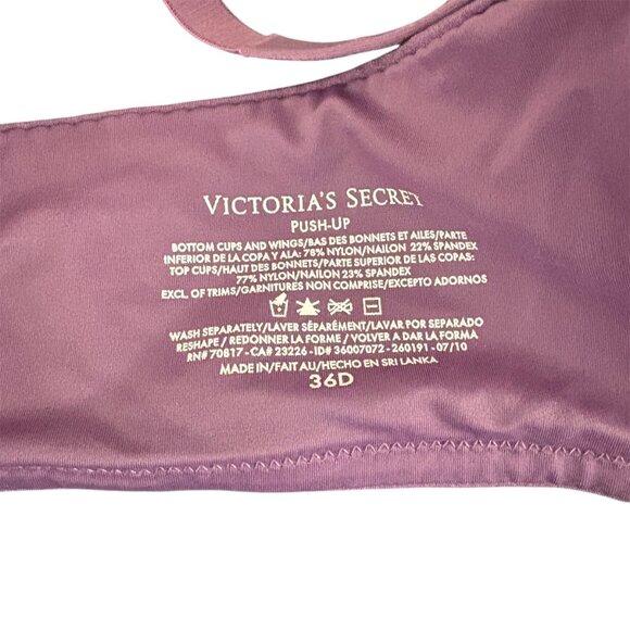 Victoria's Secret Push Up Bra Lilac - Picture 3 of 3